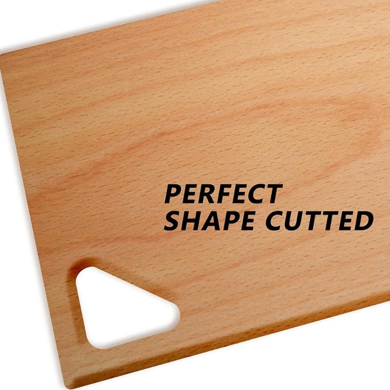 Acrylic Clear Cutting Board Handle Template Multipurpose DIY Crafts Household for Children Adult DIY Cutting Board