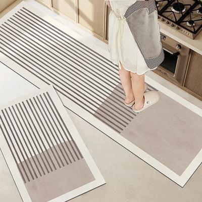 1/2Pcs Diatom Mud Kitchen Floor Mat, Super Absorbent And Anti-Slip Bathroom And Washroom Door Mat, Home Decoration