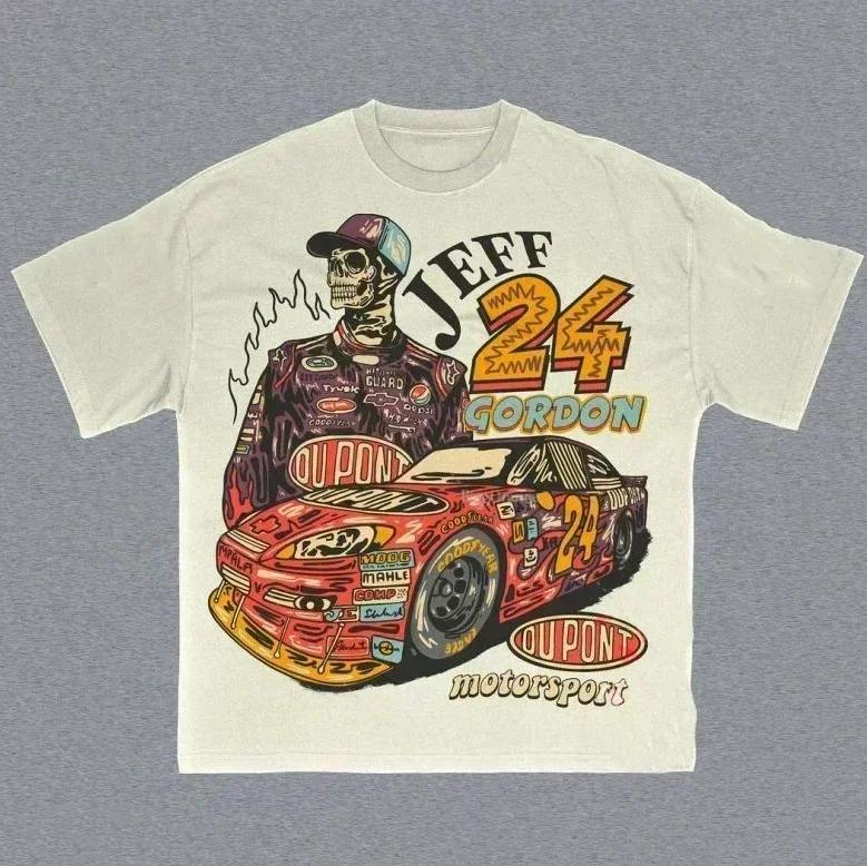 Graphic T Shirts Oversized Y2k Tops Cotton Goth T Shirt Pro Sweatshirt Men Clothing Fashion Trend Streetwear Unisex Harajuku