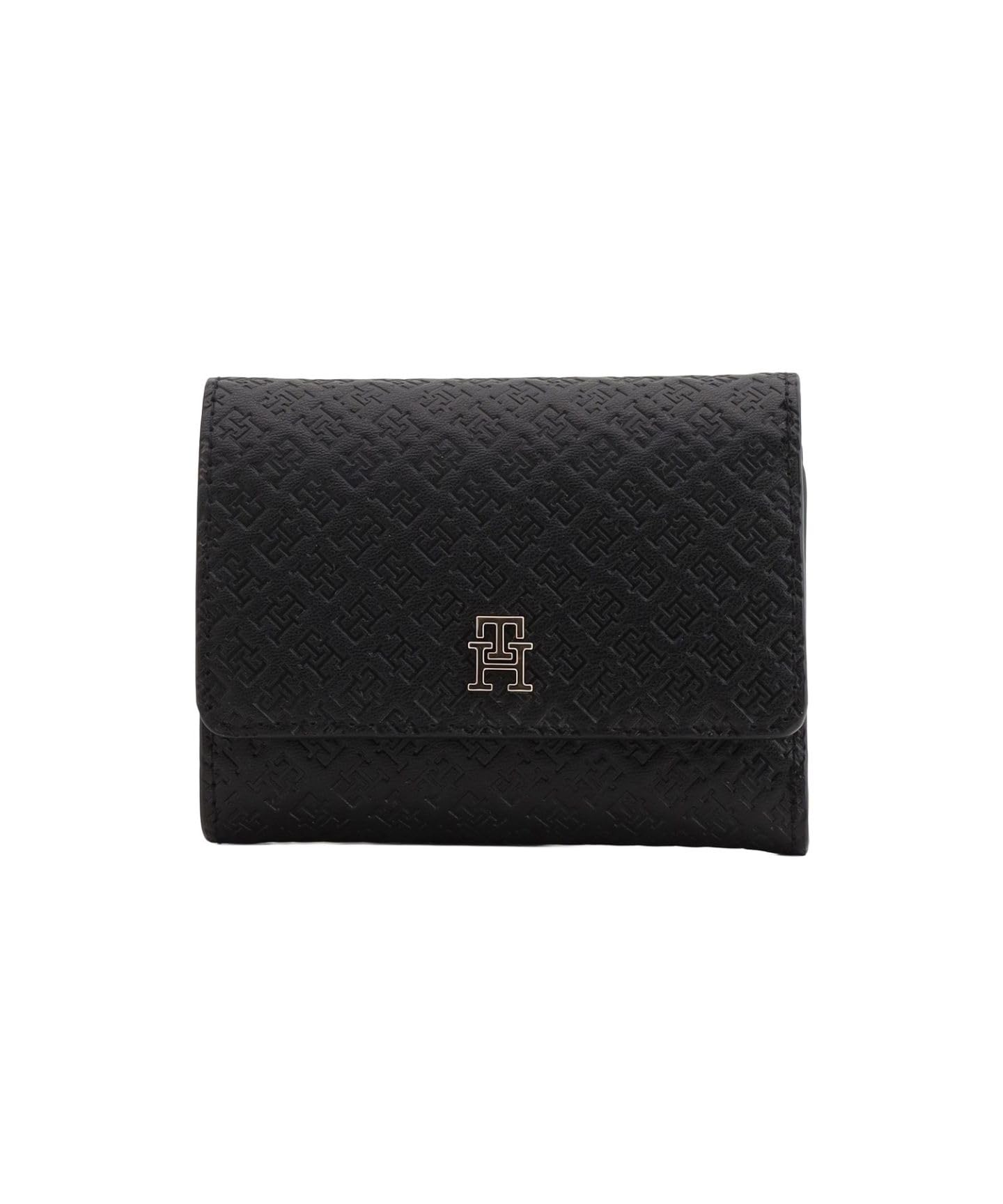 Tommy Hilfiger Icon Monogram Trifold Wallet AW18484 FREE Black BDS 13090₽