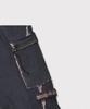 Maineoseu Slash Seam Twist Cargo Jeans(Persimmon Tangy Dyed) - Dust Indigo