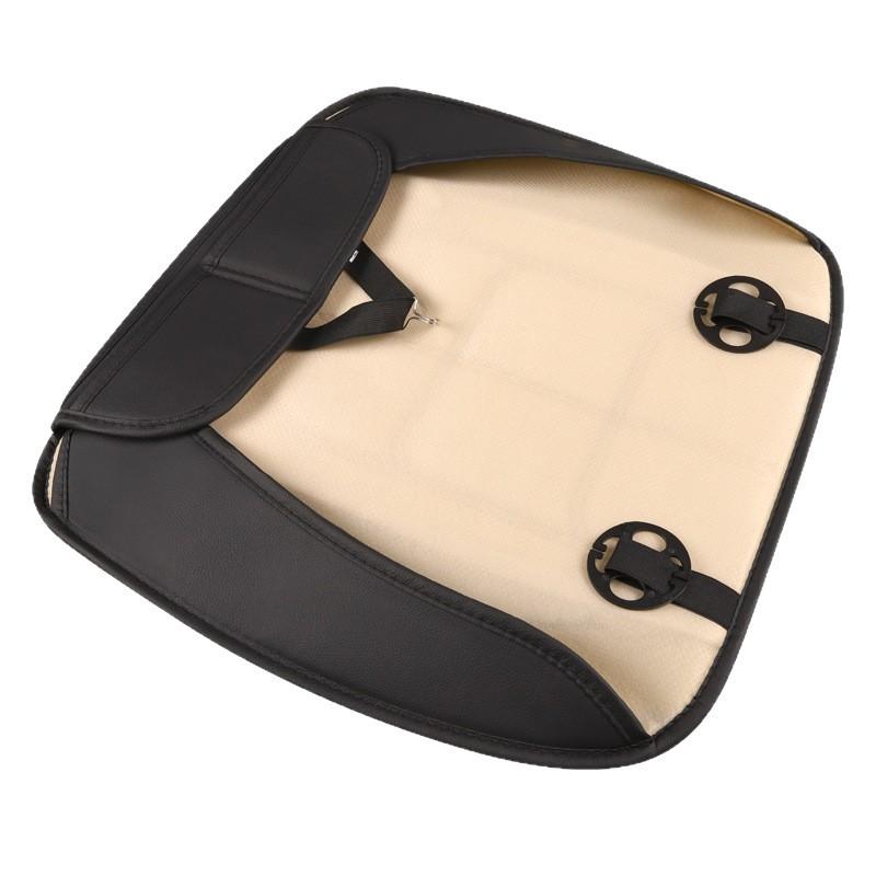 Universal Car Seat Cushion Square Single Piece Leather Cover