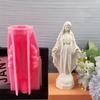 Home Decoration Sturdy Silicone Candle Holder Mould Portable for Birthday Wedding Supplies and Festival Occasions