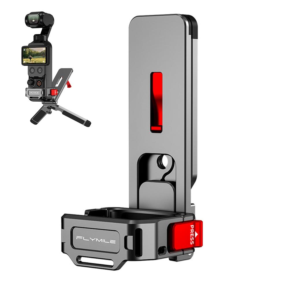 For DJI Osmo Pocket 4/3 Metal Quick Release Tripod Mantis Magnetic Bracket Climbing Buckle Accessories