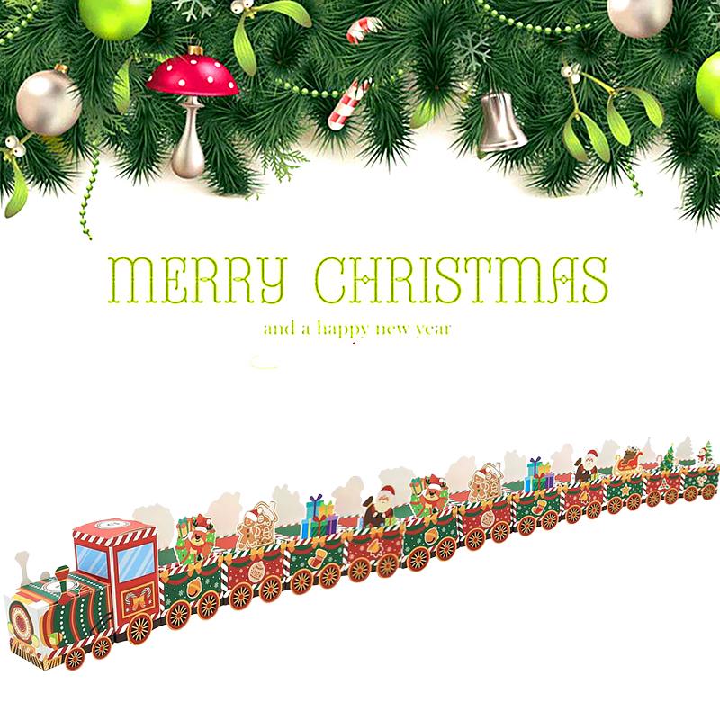 24pcs Advent Calendar Gift Boxes Festive Reindeer Designs Xmas Decorations & Accessories Elves Table Decor