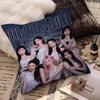 Kpop Style B-Babymonster Personalized Picture Text Home Decorative Pillows Household Gifts 45X45Cm