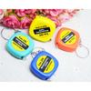 2Pcs Mini Keychain Versenkbare Lineal Maßband Tragbare Pull Lineal Schlüsselring