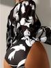 Women's High Waist Bikini 3-Piece Set with Long Shirt - European & American Style 2025 Swimwear