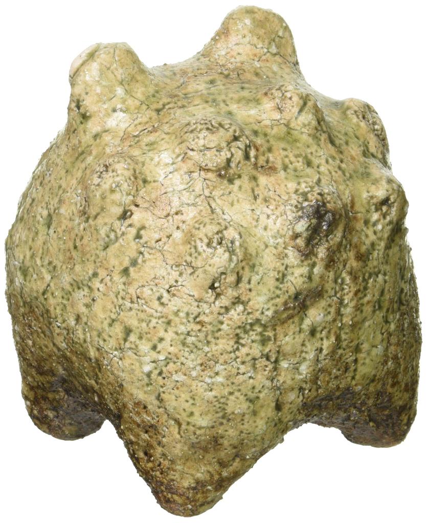 Shigaraki Ware Hechimon Rough Clay Ornament Large Frog