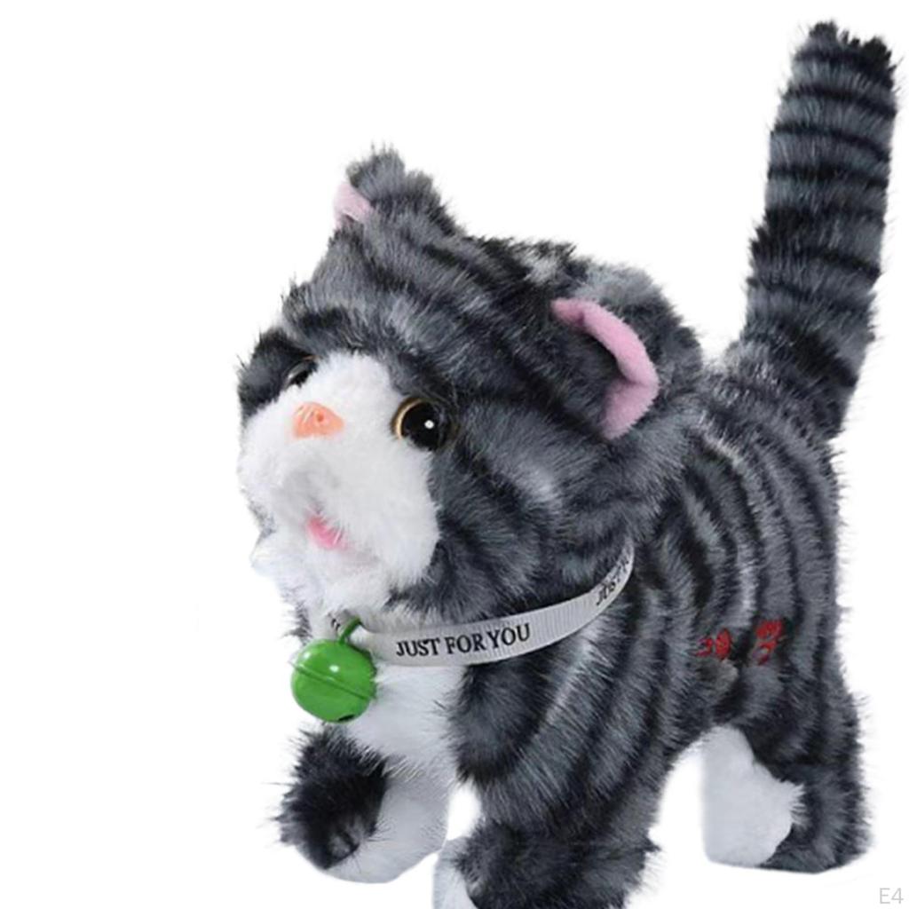 Meowing Kitten, Interactive Electronic Pet Toy, Versatile, Lightweight Birthday Gift with