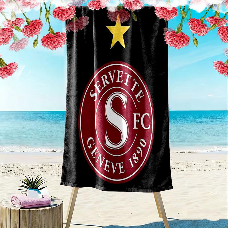 Servette Pride Print Beach Towel, Large Soft Quick Dry Towel for Beach Camping Swimming