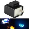 2 Pin Electronic Car Flasher Relay Decoder for LED Turn Signal Light 12V