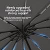 Strong Frame Folding Umbrella Windproof Oversized Umbrella Sunny Rainy Umbrella  Dual Purpose