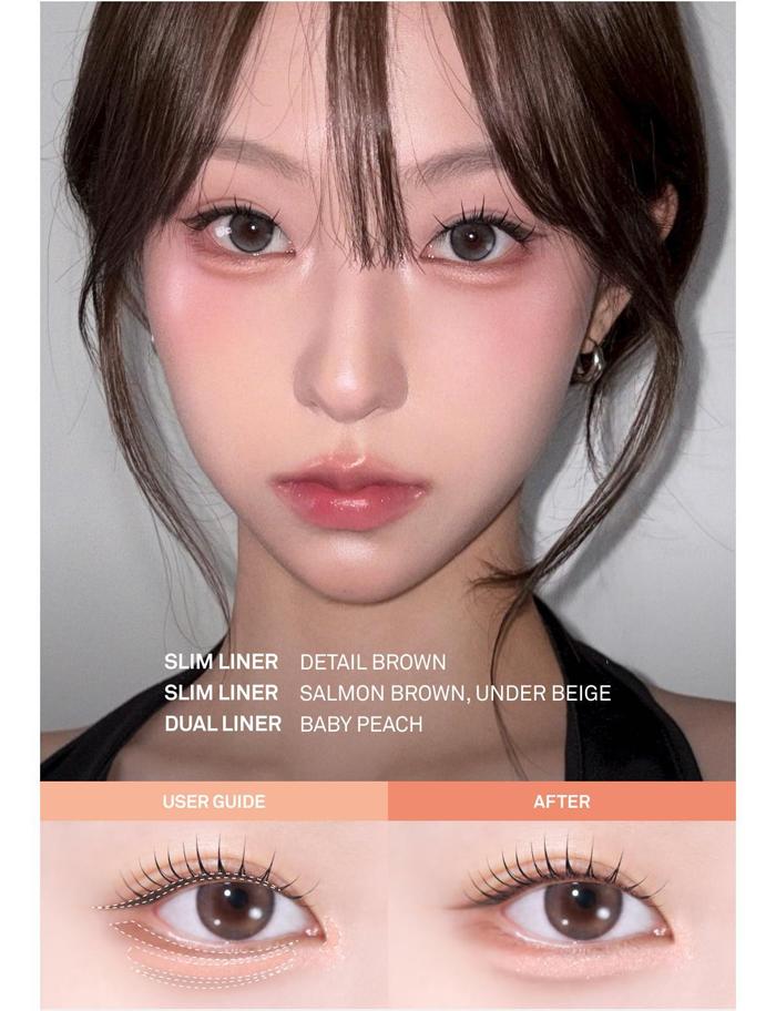 Naming Perfectail Eye Designing Pencil Dual Liner (7 Colors)