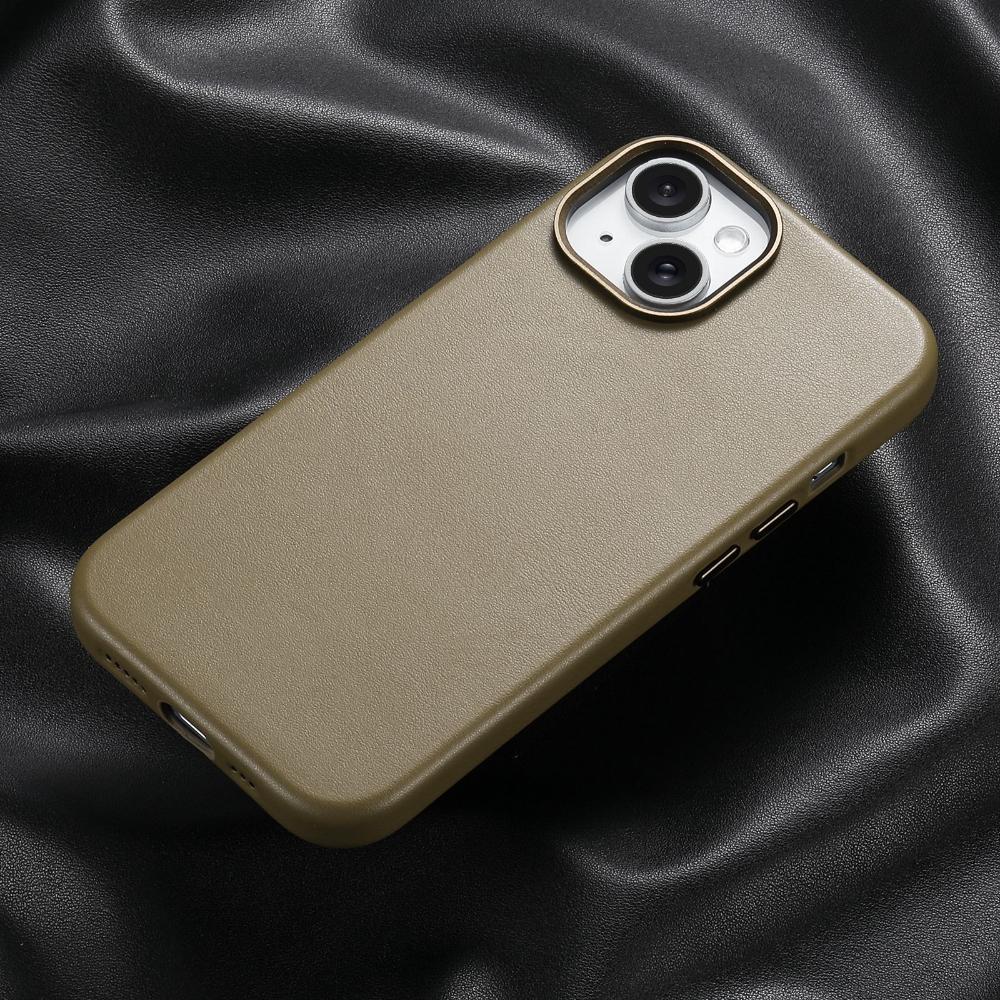 

for Magsafe Leather Phone Case for iPhone 17 16 15 14 13 Pro Max Air 16 Plus 17Pro 16e Magnetic Wireless Charging Back Cover LQ1 iPhone Air