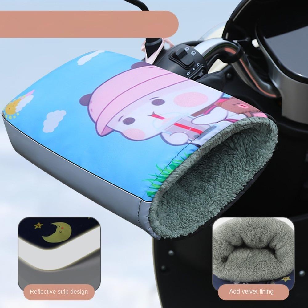 Windproof Electric Vehicle Warm Gloves Breathable Scooters Hand Guards  Cycling Driving