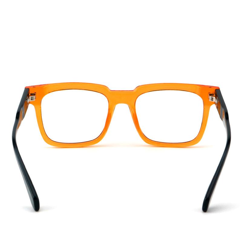 F·DRACON New Plate Glasses Frame Retro Square Men's Frame Fashionable Anti-blue Light Optical Prescription Frame Women's 30101