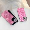 Popular pink irregular texture mobile phone case iPhone12 matte two-in-one film case iPhone17