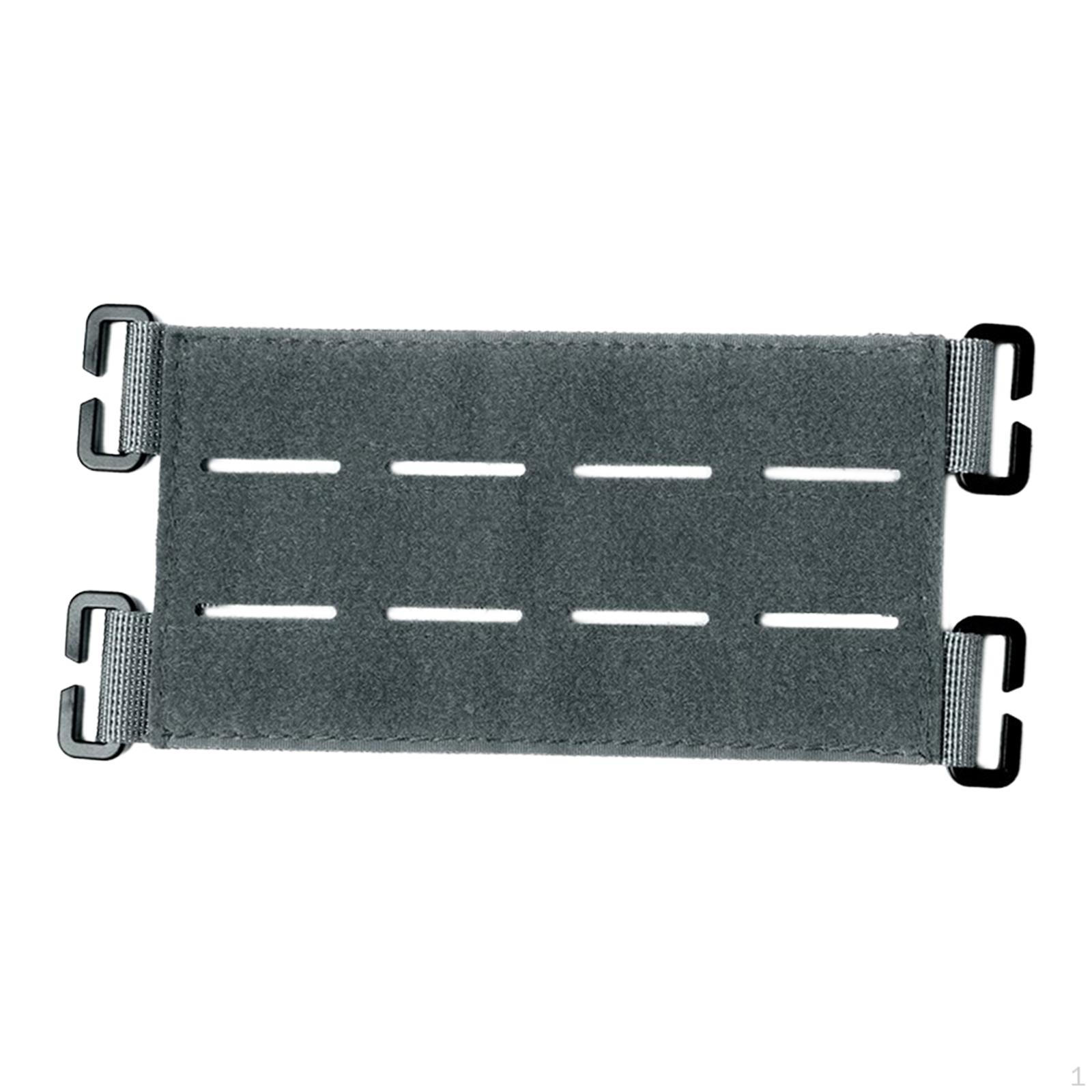 

Molle Patch Panel Morale Patches Board for Backpack Clothing Accessories Bag сірий колір