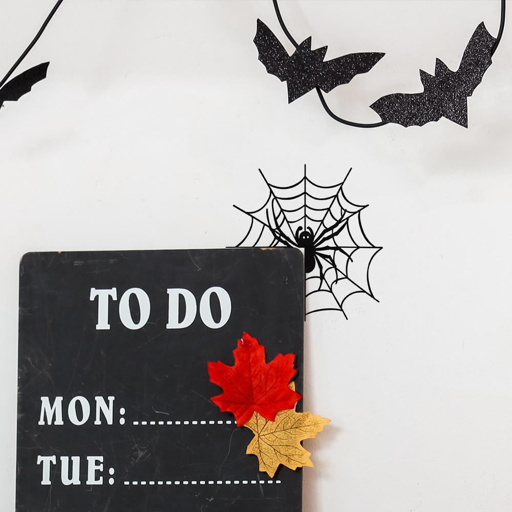 Spider Halloween Pvc Wall Decal Art Sticker For Home Office And Decoration Room