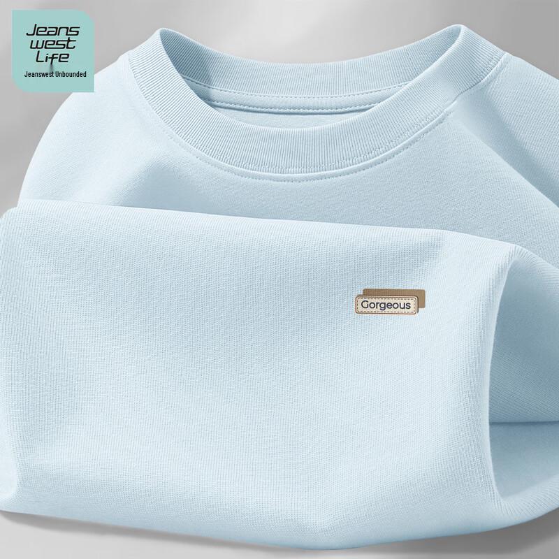 JEANSWEST LIFE Men's Pure Cotton Loose Fit T-Shirt