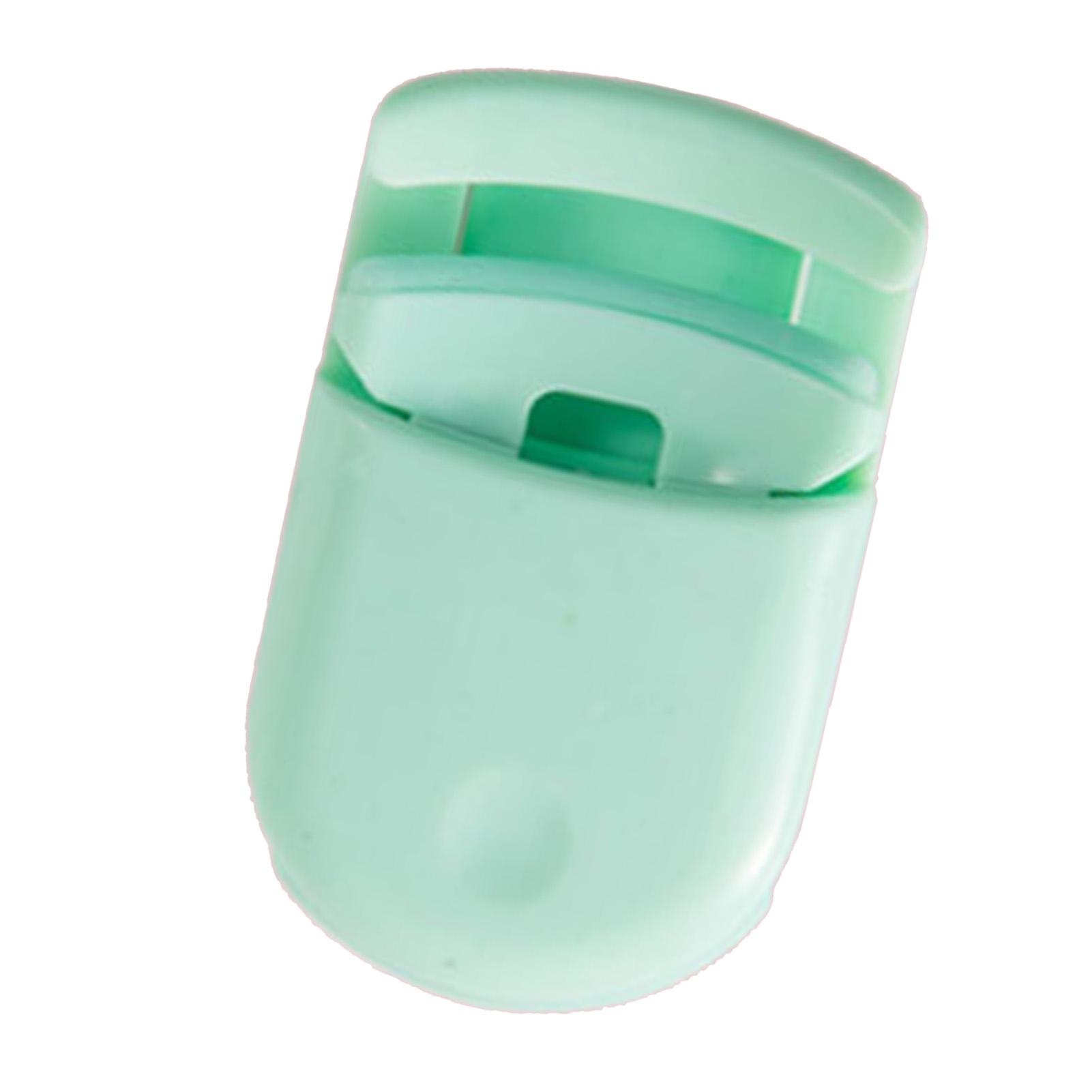 

Пластиковый Зажим для ресниц Долговечный Мини Эллиптический Легкий Пружинный Широкоугольный Радиан Портативный Зажим для ресниц зелёный