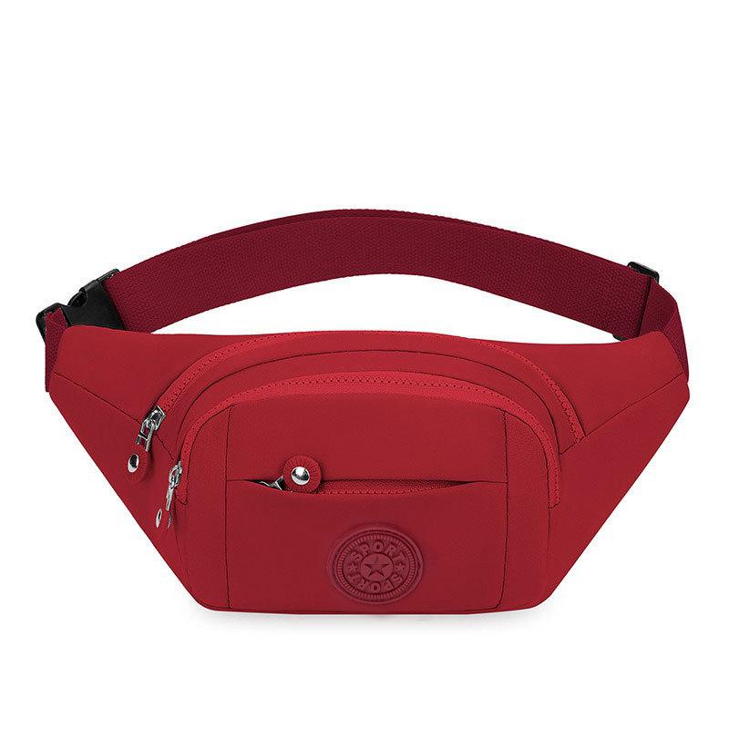 New Ladies Purse Colorful Printing Large Capacity Casual Slung Chest Bag Portable Mobile Phone Bag Cashier Wallet