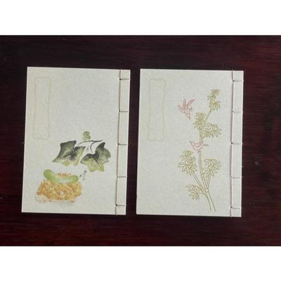 Mini Handmade Hanji Traditional Books – 2 Notebook Set