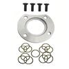 Bearing Retainer Set, Rear Bearing Support Plate & Shim Kit Fits for Mustang T5 World Class HD 5 Sp Transmission, Replaces T5144, E5ZZ7195A,