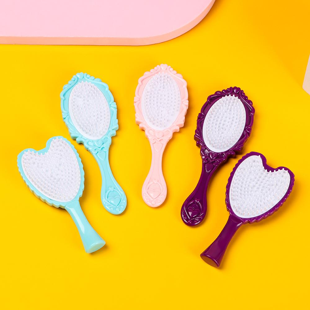 1/5pcs Plastic Miniature Comb Cute Mini Doll Combs For Hair Eyelash Eyebrow Doll Accessories Dollhouse Decorations