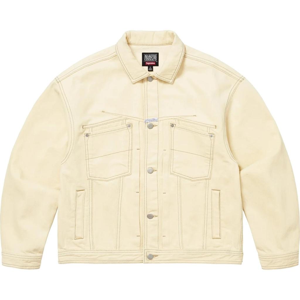 Supreme Marithé + François Girbaud X Seam Denim Trucker Jacket Unisex SUP-SS25-227