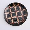 Vintage Ceramic Flower 8-inch Plate Wall Decorative Plate Mysterious Face Plate Decoration Stentless Livingroom Home Decor