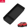 Smabee Left Drive For Chevrolet / Chevy Bolt Ev +Car Center Silicone Armrest Bottom Storage Tray Organizer Accessories Balck