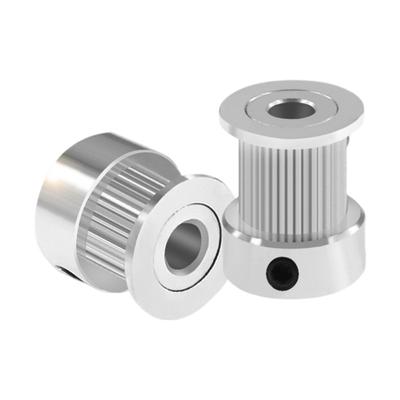 5Pcs GT2 Timing Pulley 6/10mm Width 16/20 Teeth 5 Bore Metal Timing Belt Synchronous Wheel 3D Printer Parts Accessories