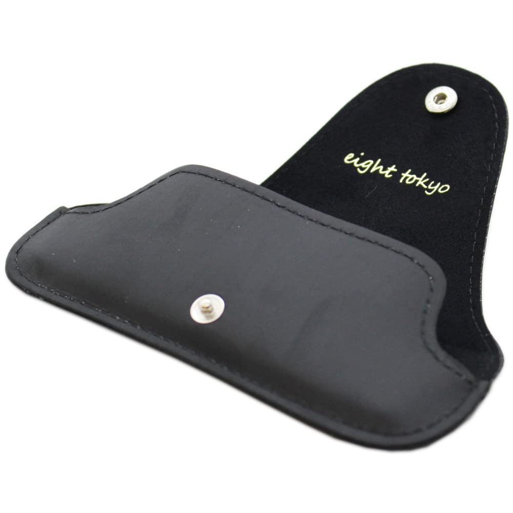 Eight Tokyo Sunglasses Recycled Made in Case, Eco-Friendly, Materials, Sustainable, Stylish, Unisex, Black, Japan, ECO-CASE-620-BK