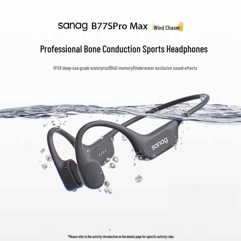 SANAG B77SProMax Bone Conduction Sports Headphones