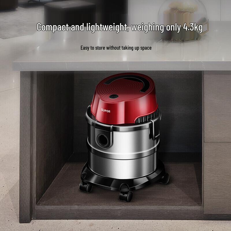 SUPOR Multi-functional Wet/Dry Canister Vacuum Cleaner CN plug (adapter included)