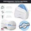 Upgrade Sleeping Orthopedic Sciatica Hip Pain Relief Thigh Leg Pad Memory Foam Cushion Memory Cotton Leg Pillow