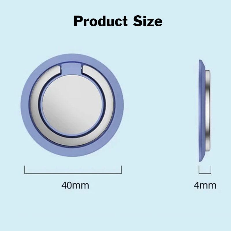 Finger Ring Holder Stand Grip Tok 360 Degrees Rotating Suitable For Phone Magnetic Car Phone Holder Portable Foldable Pop Socket