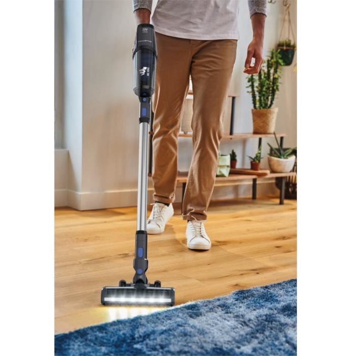 ROWENTA X-Pert 3.60 Aspirateur Balai Sans Fil Multifonction, Autonomie 45 Mn, Tête D'aspiration Performante, Eclairage LED RH6921WO