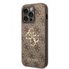 Guess Guhcp15L4Gmgbr Iphone 15 Pro 6.1 Brązowy/Brown Hardcase 4G Big Metal Logo