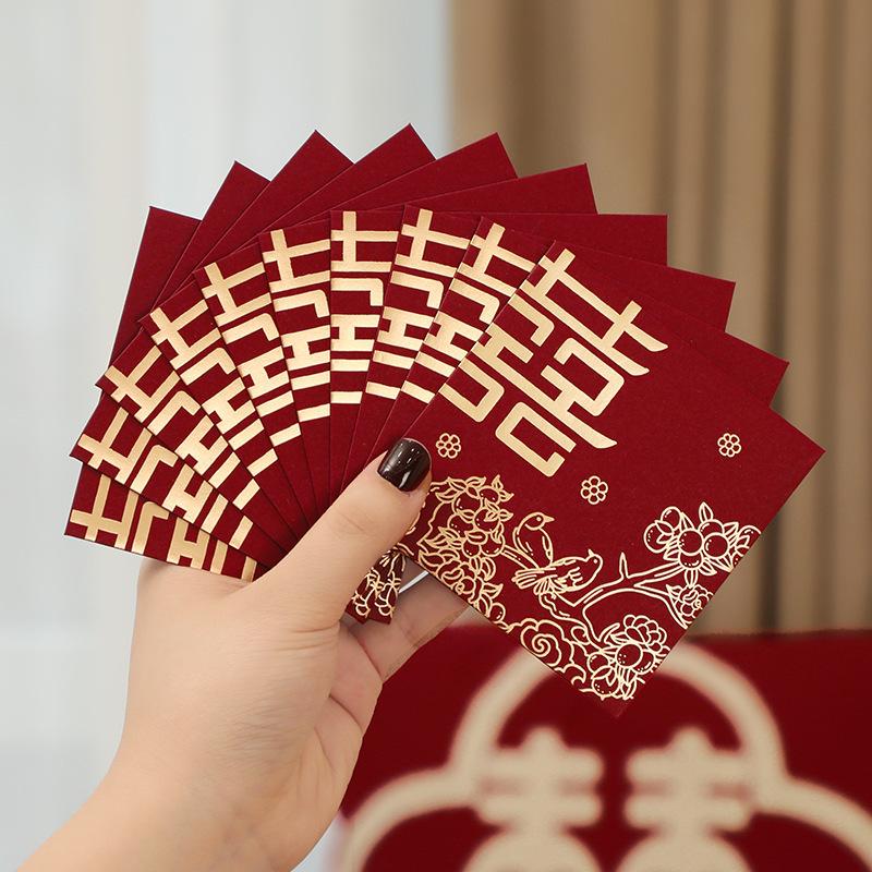 Premium Red Envelopes for Wedding Door Games