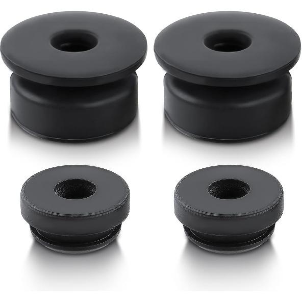 AUTOKAY 4Pcs Radiator Upper Lower Rubber Cushion Bushing Fits For Honda CRV Civic Accord Pilot