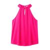 2026 European-American Women's Summer Solid Lace-up Sleeveless Tank Top