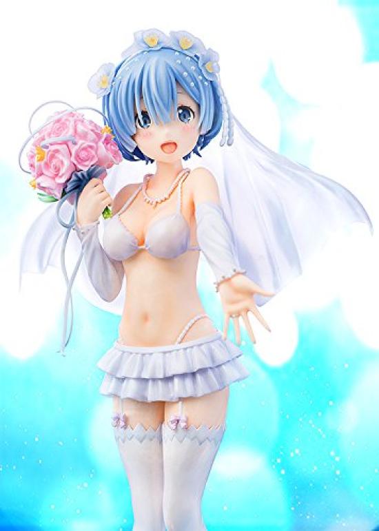 Re:ZERO -Starting Life In Another World- Rem Wedding Ver. 17 Scale ABS & PVC Painted Finished Figure