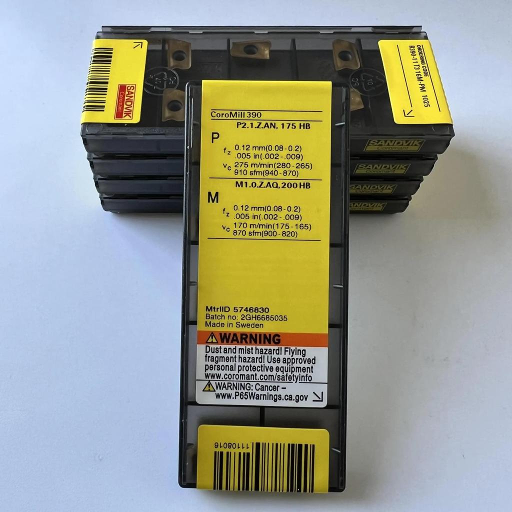 Original Sandvik / R390-11T316M-PM 1025 CNC lathe carbide blade 10 PCS