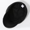 Leather Rivet Show Navy Hat Skinny Cap Niche Punk Hip Hop Beret