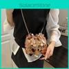 Design Pailletten Mode Damen Einzel Schulter Kette Eimer Tasche Mit Quaste