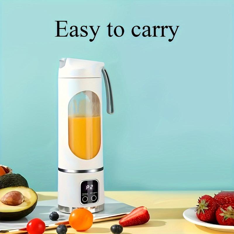 1PC Portable USB Rechargeable Blender & Juicer - Easy to Clean, Suitable for Fruit and Vegetable Drinks, Milkshakes
