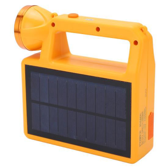 Solar Flashlight LED Rechargeable Explosionproof Dustproof Anti Vibration IP65 Waterproof Solar Powered Flashlight